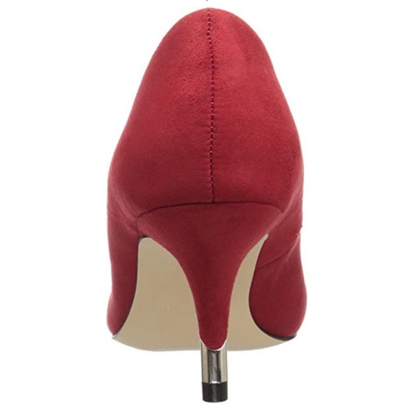 Killer Instinct Red Mid Heel Stiletto Pump - Picture 6 of 7